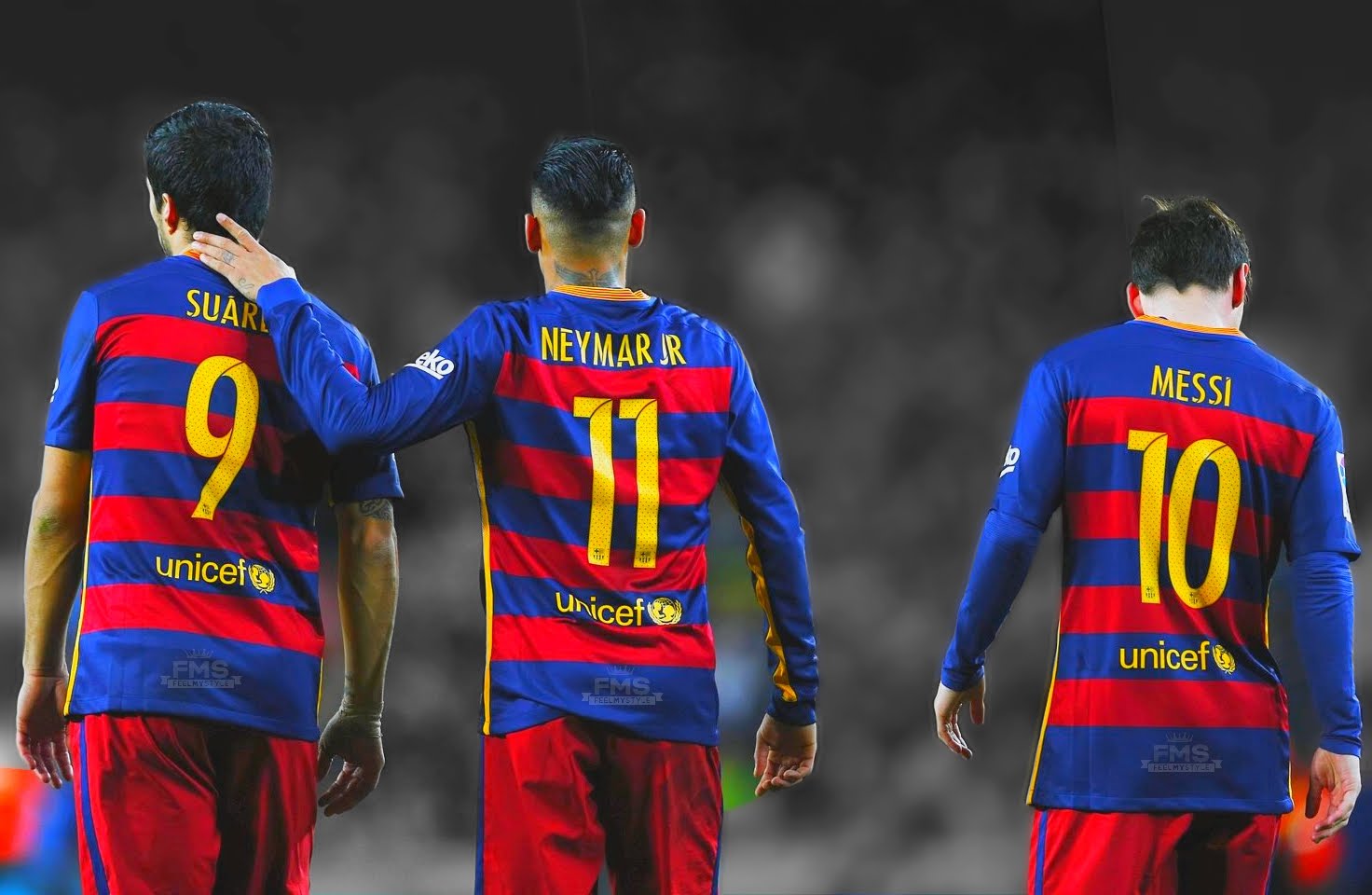 Messi, Suarez, Neymar MSN - Spur Magazine