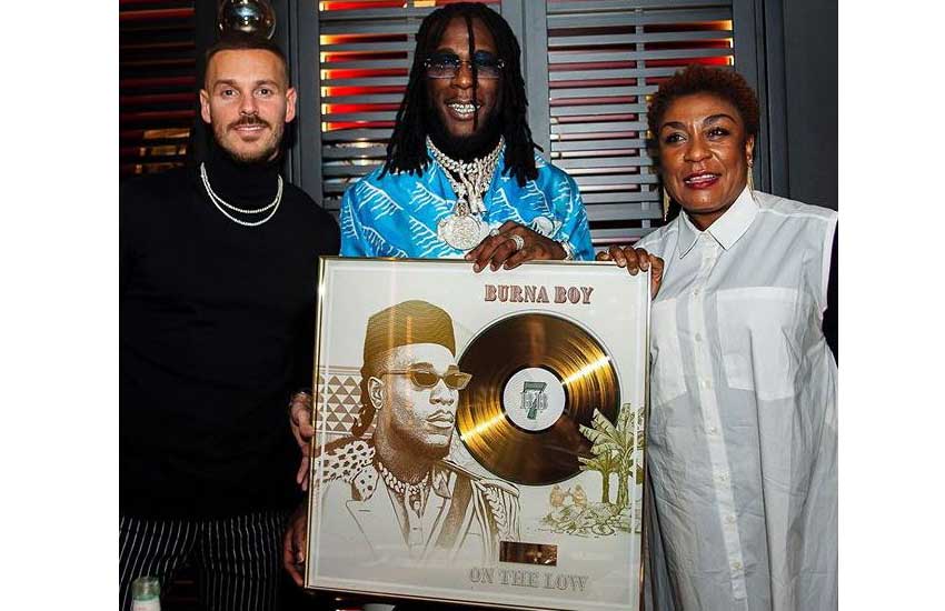 Burna Boy Wins Gold Plaque for Hit Single | Spurzine