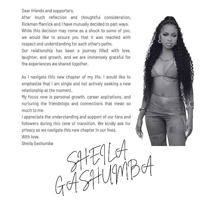 Sheila Gashumba and Rickman Breakup! 26 Sheila Gashumba and Rickman Breakup! | Spurzine